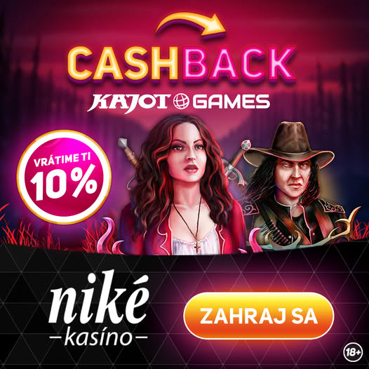 Kajot cashback v Niké