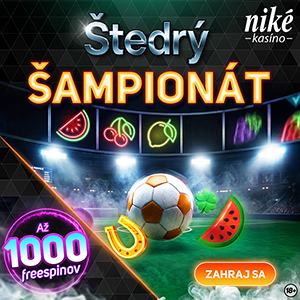 Futbalové bonusy v Niké